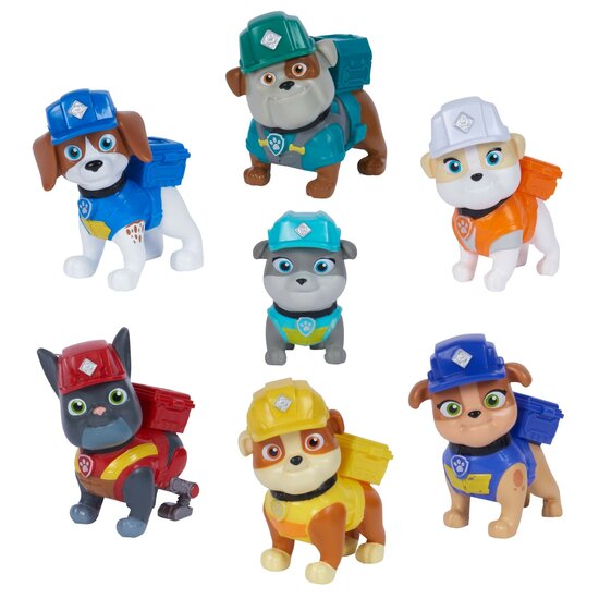 Paw Patrol Rubble And Crew 7 Figures Gift Pack