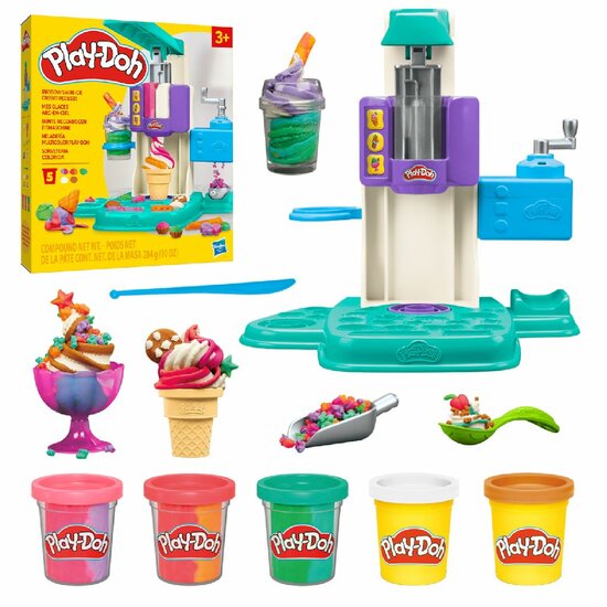 Play-Doh Regenboog IJsmaker Playset