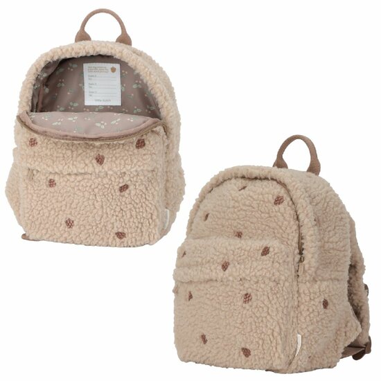 Little Dutch Forest Friends Teddy Rugzakje Taupe