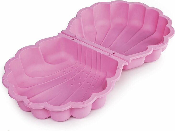 Zandbak Schelp Roze 87x78cm - Twee-in-&eacute;&eacute;n Zand &amp; Water