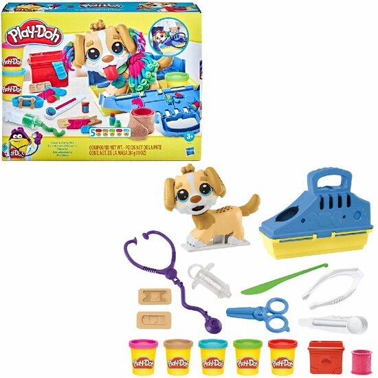 Play-Doh Care n Carry Dierenartsset