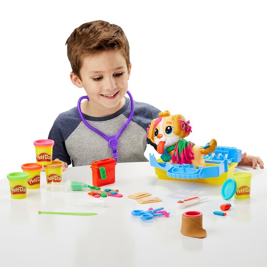 Play-Doh Care n Carry Dierenartsset