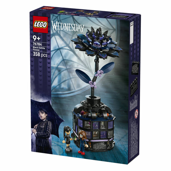 LEGO Wednesday 76784 Zwarte dahlia