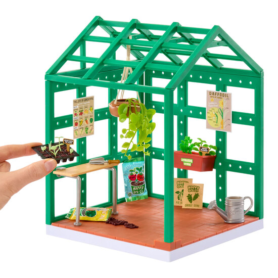 MGA's Miniverse Spaces Starter Pack Greenhouse