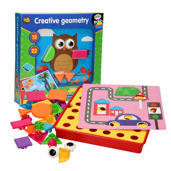 Vormenpuzzels met Kleurenkaarten, 33-delig