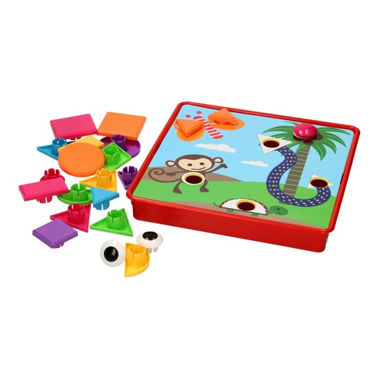 Vormenpuzzels met Kleurenkaarten, 33-delig