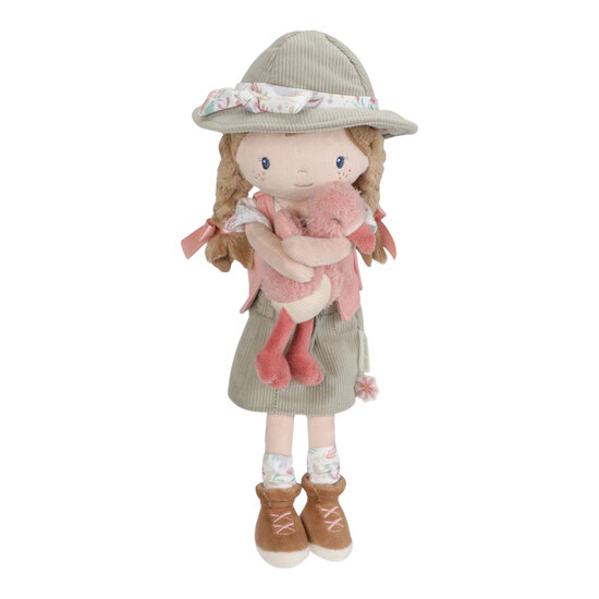 Little Dutch Safari Knuffelpop Rosa