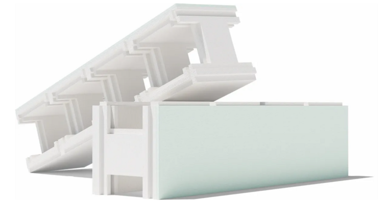 Polystyreen zwembadblok High density Small - 100 x 25 x 25 cm
