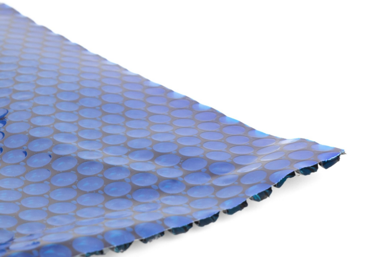 Zwart solar zwembadzeil ovaal 915 x 460 cm - W'eau Premium