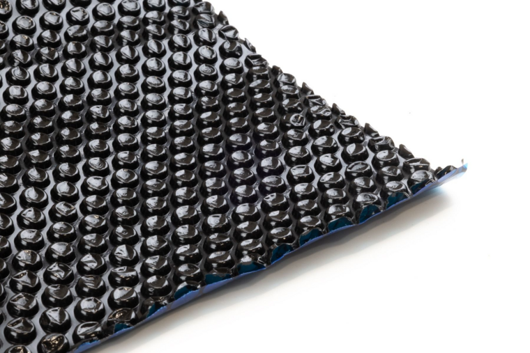 Zwart solar zwembadzeil ovaal 915 x 460 cm - W'eau Premium