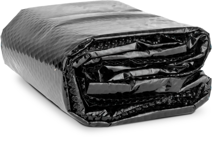 Solar zwembadzeil 400x300 cm vierkant zwart - W'eau Premium