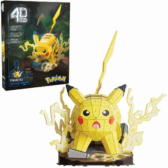 4D Build Pokemon Pikachu
