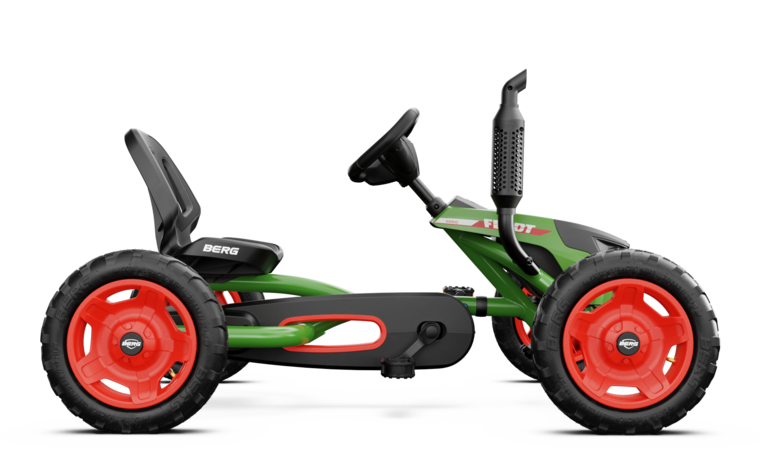 Fendt skelter 3-8 jaar met luchtbanden en opbergvak - BERG Buddy