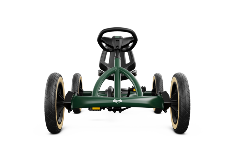 BERG Buddy Retro Green skelter 3-8 jaar met luchtbanden en BFR