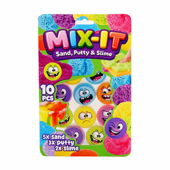 Multi Container Pack - Sand, Putty en Slijm - 10dlg.