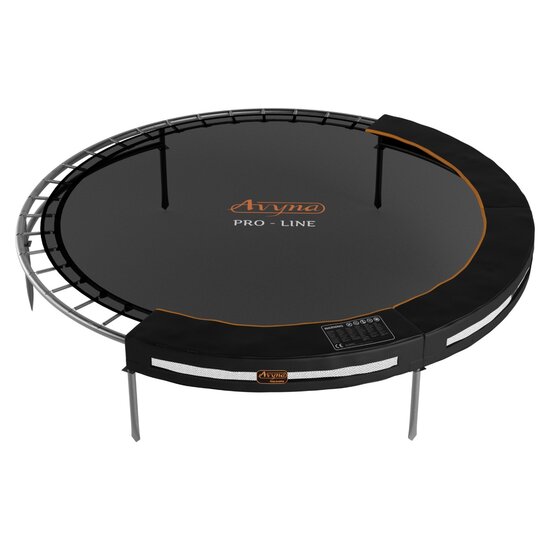 Avyna Trampoline InGround &Oslash;245 met veiligheidsnet | Zwart