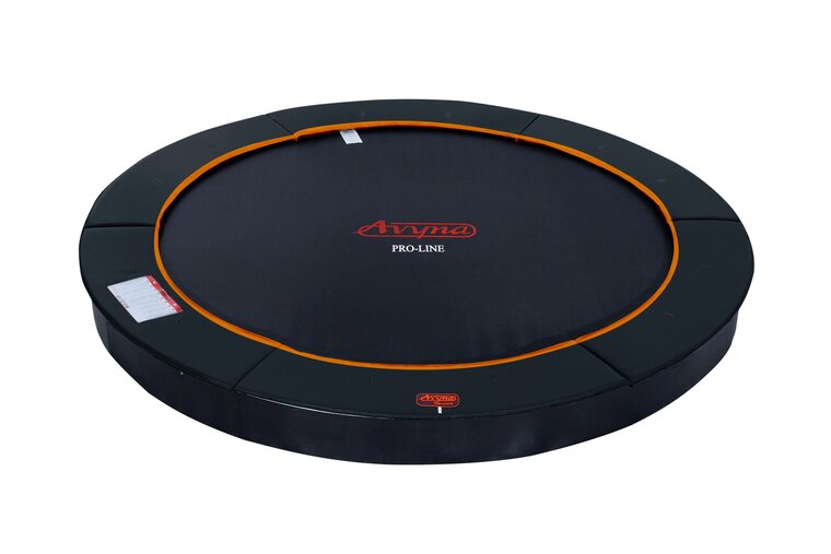 Avyna Trampoline FlatLevel &Oslash;365 | Zwart