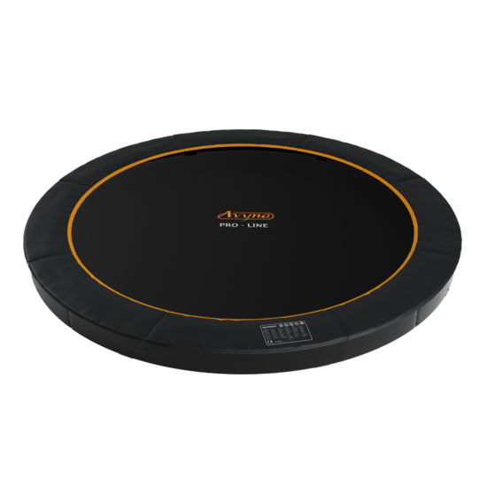 Avyna Trampoline FlatLevel &Oslash;365 | Zwart