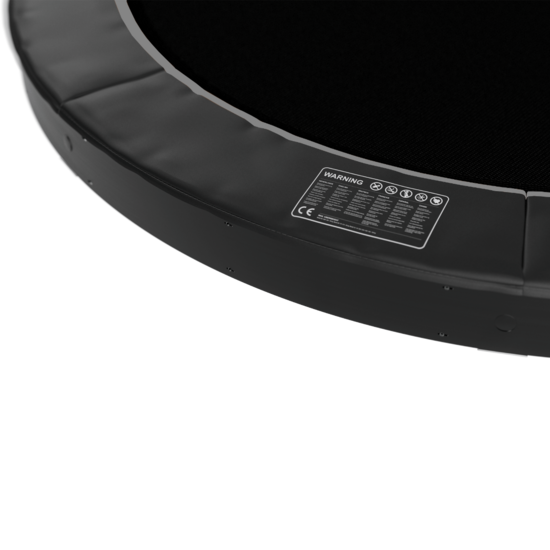 Avyna Trampoline FlatLevel &Oslash;430 | Zwart