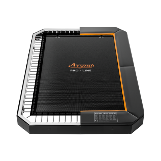 Avyna Trampoline FlatLevel 380x255 (238) met net | Zwart