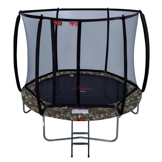 Avyna Trampoline Opbouw &Oslash;305 met veiligheidsnet &ndash; Camouflage