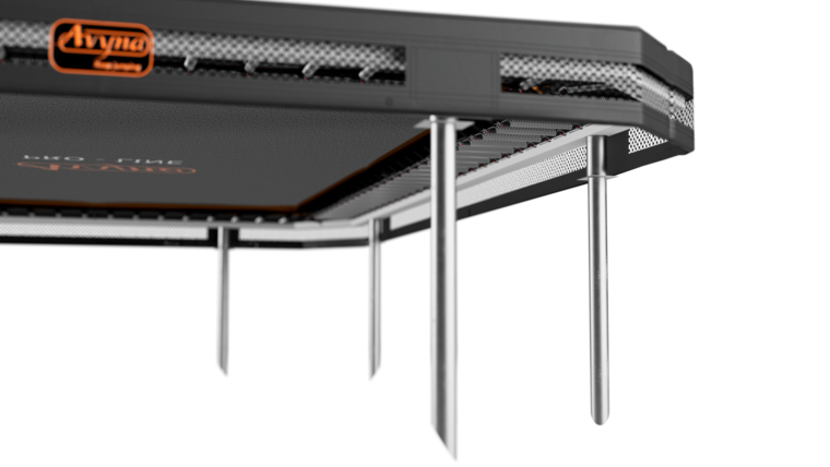 Trampoline Rand InGround 305x225 Zwart | Avyna
