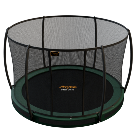 Avyna Trampoline InGround &Oslash;305 met veiligheidsnet | Groen