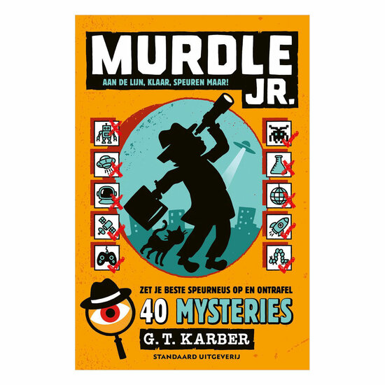 Murdle Jr - Puzzelboek 2 Aan de Lijn, Klaar, Speuren Maar!