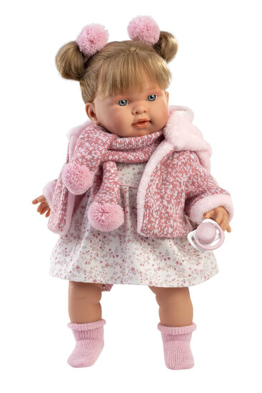 Babypop met Huilgeluid Alexandra 42 cm - Llorens