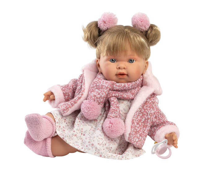 Babypop met Huilgeluid Alexandra 42 cm - Llorens