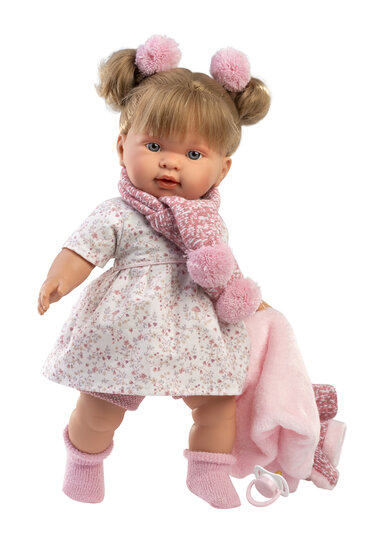 Babypop met Huilgeluid Alexandra 42 cm - Llorens