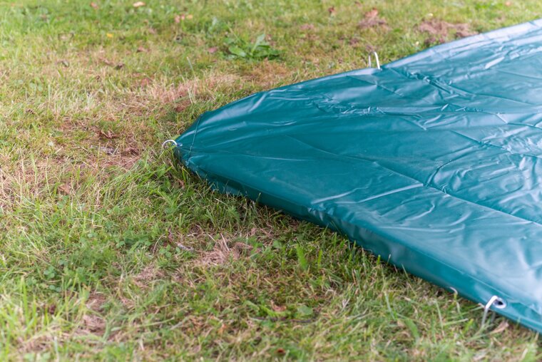 Afdekhoes voor trampoline FlatLevel 340x240 (234) | Groen