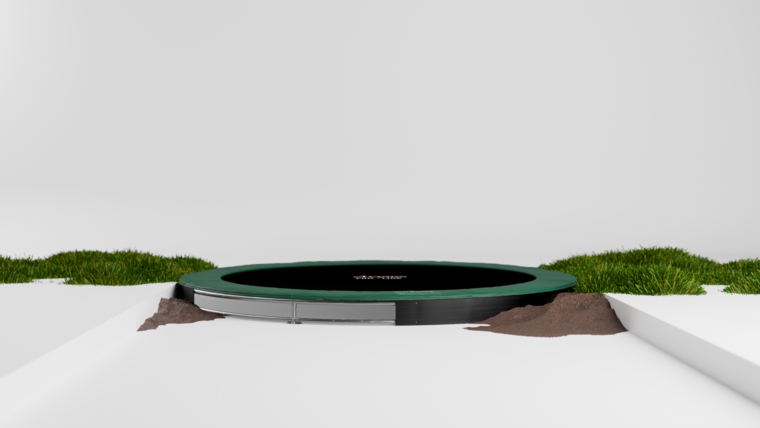 Avyna Trampoline FlatLevel &Oslash;430 | Groen