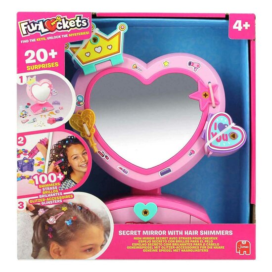 FunLockets Geheime Spiegel Met Haarglinsters