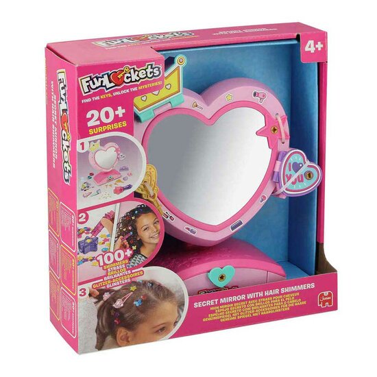 FunLockets Geheime Spiegel Met Haarglinsters