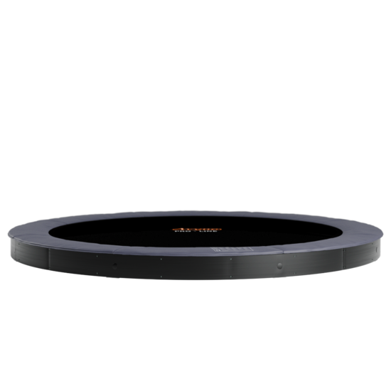 Avyna Trampoline FlatLevel &Oslash;430 met veiligheidsnet | Grijs
