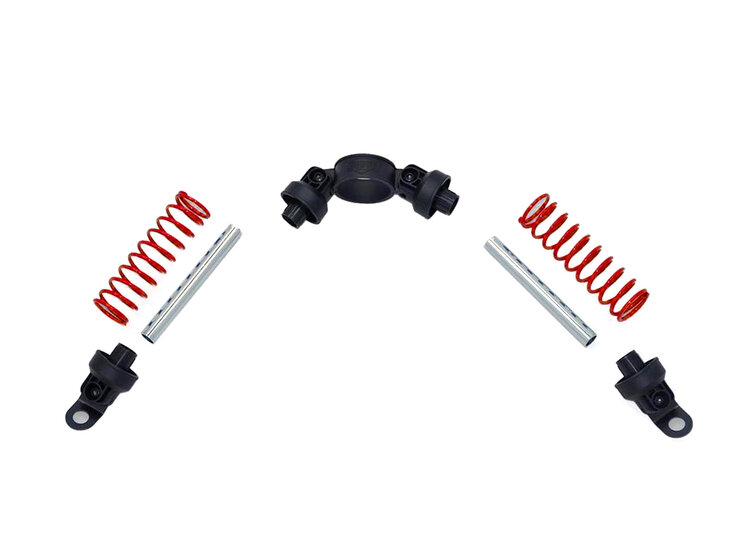 BERG-Onderdeel Skelter - Buzzy - Shock absorber rood (2x)