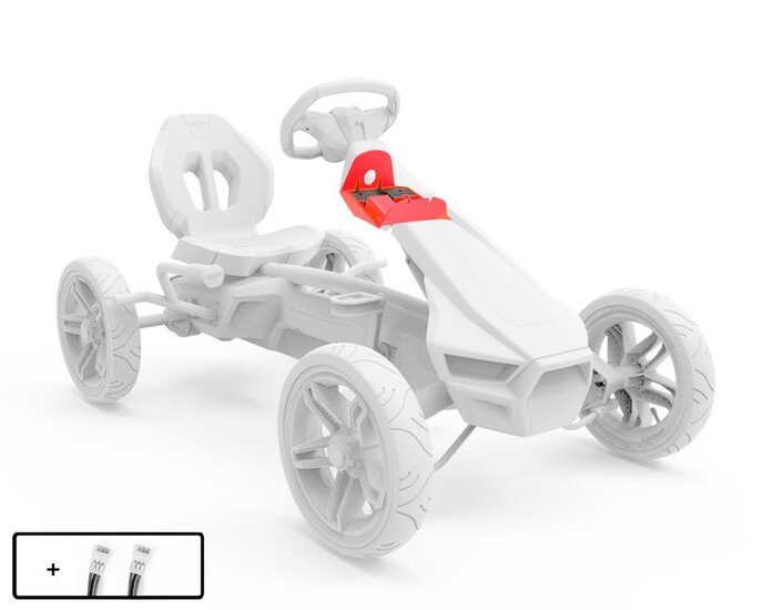 BERG-Onderdeel Skelter - Rally - Controller Light Set APX rood