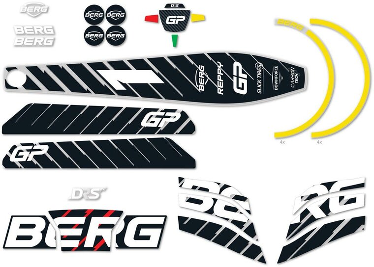 BERG-Onderdeel Skelter - Reppy - Sticker set GP