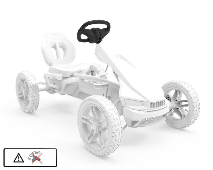 BERG-Onderdeel Skelter - Rally - stuurwiel Jeep Rally Cherokee