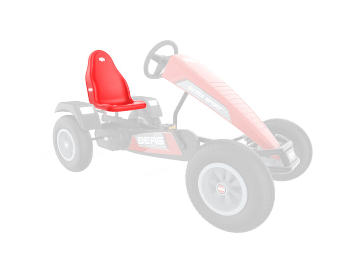 BERG-Onderdeel Skelter - XL Frame - zittingen rood