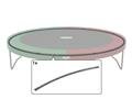 BERG-Onderdeel Trampoline - Elite+ - bovenrails 380 (12,5ft) (TwinSpring)