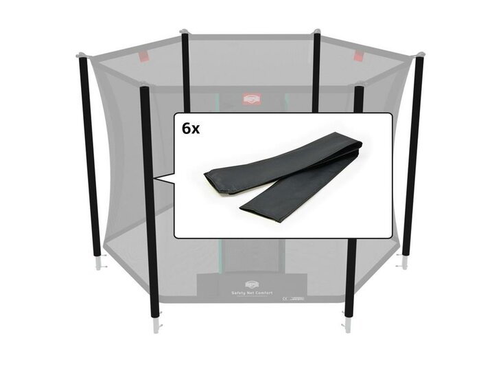 BERG-Onderdeel Trampoline - veiligheidsnetten Comfort - Sleeves 300 (10ft) (6x)