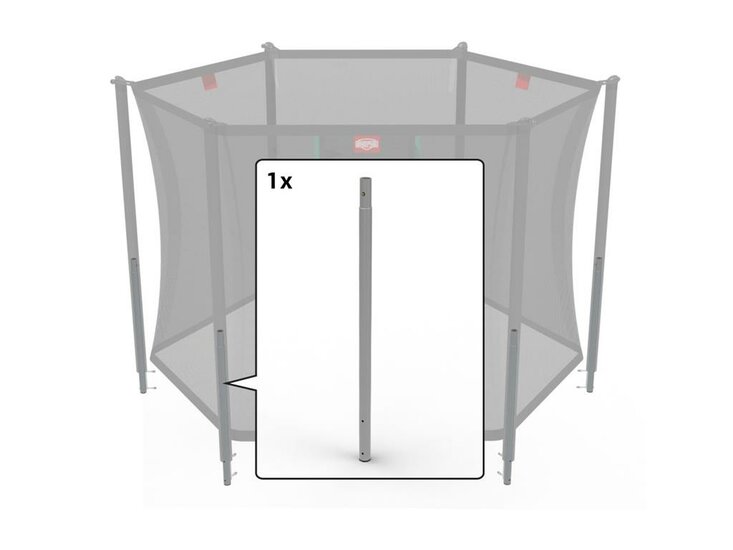 BERG-Onderdeel Trampoline - veiligheidsnetten Comfort - Lower tube 300 (10ft) + springbracket