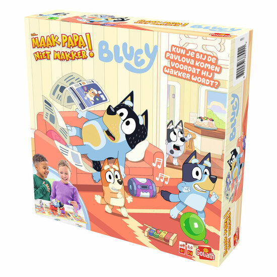 Goliath Sshh Maak papa niet wakker Bordspel - Bluey