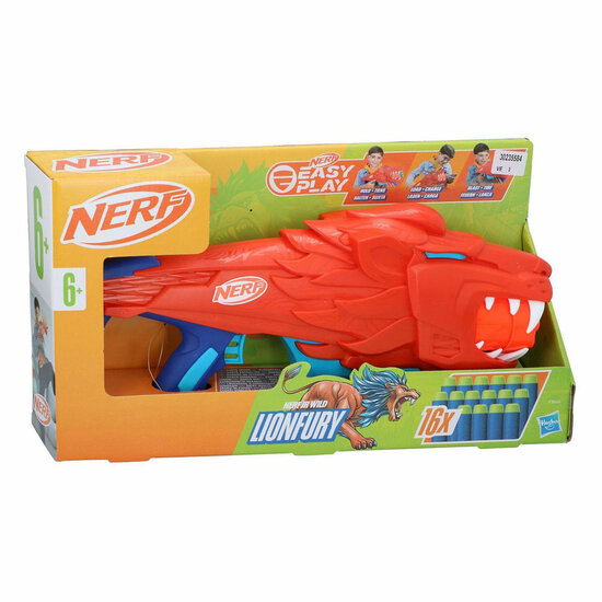 Nerf Junior Wild Lionfury - 16 Darts