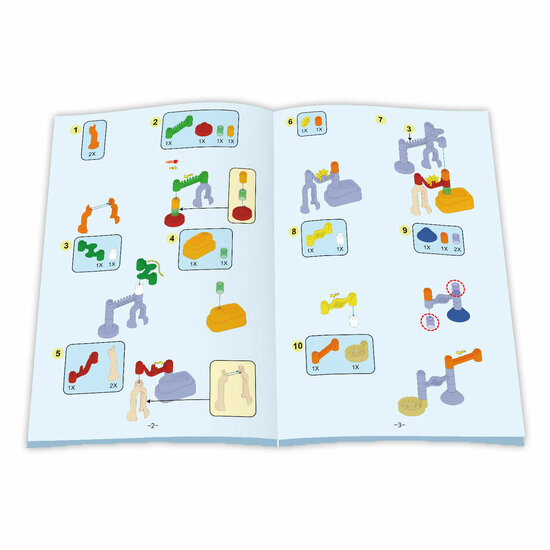 Knikkerbaan met Instructieboek - 150dlg.
