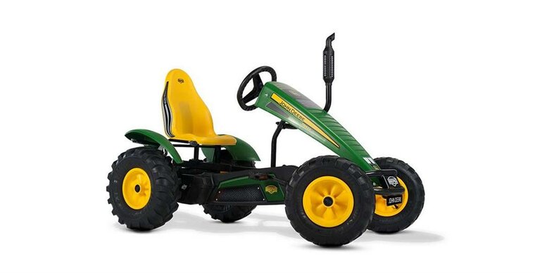 Skelter met 3 versnellingen en terugtraprem Berg John Deere XXL