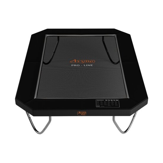 Avyna Trampoline Opbouw 305x225 (223) met net &ndash; Zwart