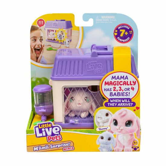 Little Live Pets Mama Surprise Mini Speelset Konijn